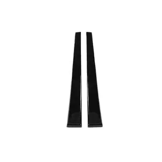 Universell sidokjolsläpp DPT Lower Lip Black (blank svart) foto 4