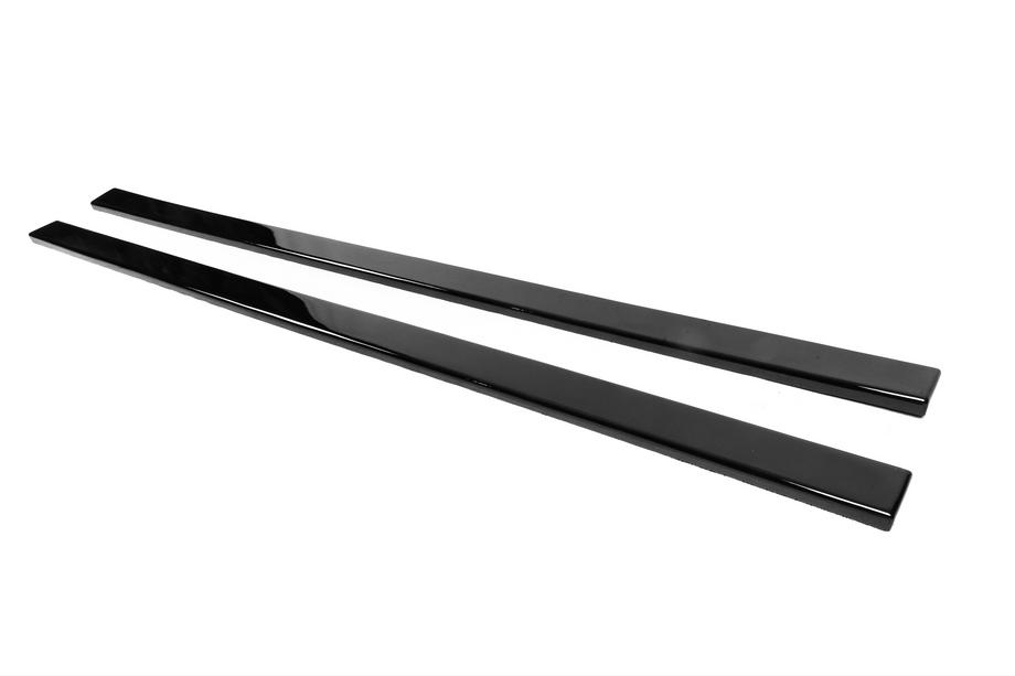 Universell sidokjolsläpp DPT Lower Lip Black (blank svart) Foto 2