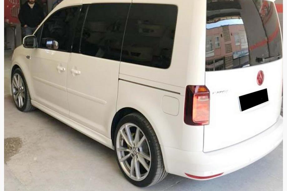 Volkswagen Caddy 2015–2020 DPT sidokjolar (för lackering) Image
