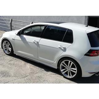 Sidokjolar DPT V-2 (svart högglans) Volkswagen Golf 7/E-Golf 2012–2020 foto 4