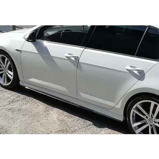 Sidokjolar DPT V-2 (svart högglans) Volkswagen Golf 7/E-Golf 2012–2020 foto 1