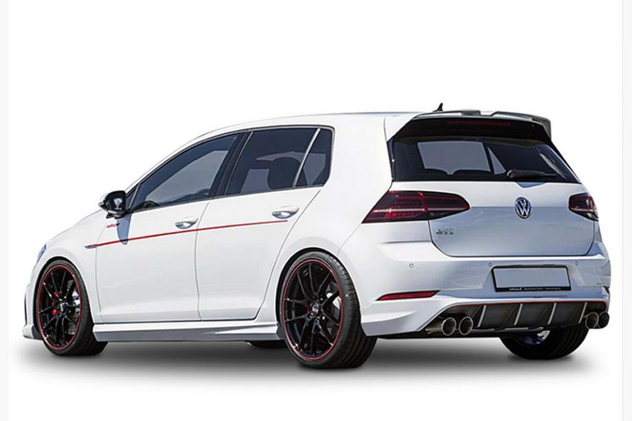 Volkswagen Golf 7/E-Golf 2012–2020 Sidoskirts DPT V-5 (svart högglans) Foto 3