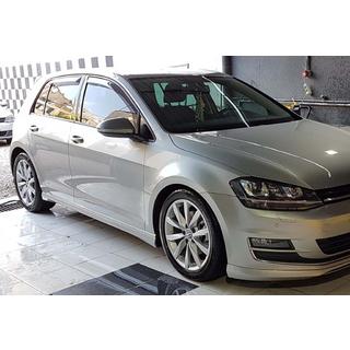 Sidoskirts DPT V-9 (svart högglans) Volkswagen Golf 7/E-Golf 2012–2020 foto 3