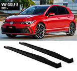 Volkswagen Golf 8 2019– Sidokjolar DPT V-2 (svart högglans) foto 1