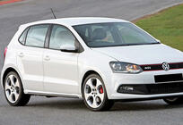 Volkswagen Polo 2010–2017 Sidokjolar DPT V-2 (svart högglans) foto 2