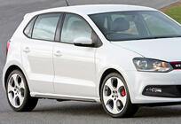 Volkswagen Polo 2010–2017 Sidokjolar DPT V-2 (svart högglans) foto 4