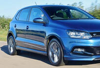 Volkswagen Polo 2010–2017 Sidokjolar DPT V-3 (svart högglans) foto 2