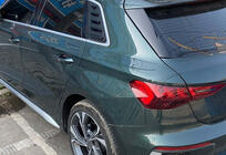 Audi A3 2012–2020 Skyddskåpor för bakre sidorutor DPT V-1 (svart högblank, 2 st) foto 2