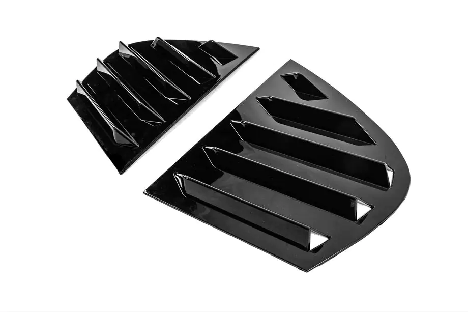 BMW 3-serie E90/E91 2005–2011 Lister för bakrutor DPT (svart högglans, 2 st) Foto 3