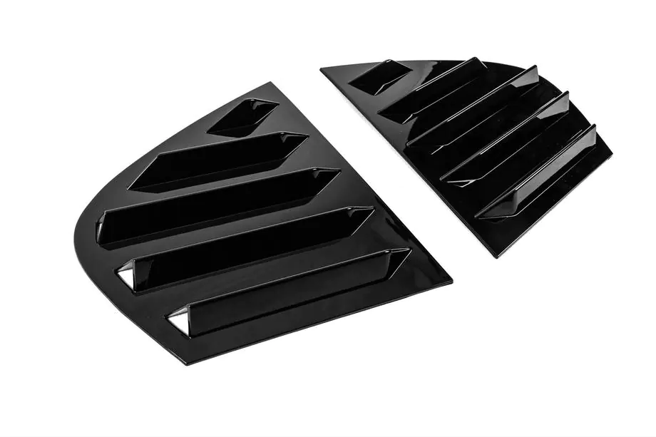 BMW 3-serie E90/E91 2005–2011 Lister för bakrutor DPT (svart högglans, 2 st) Foto 4