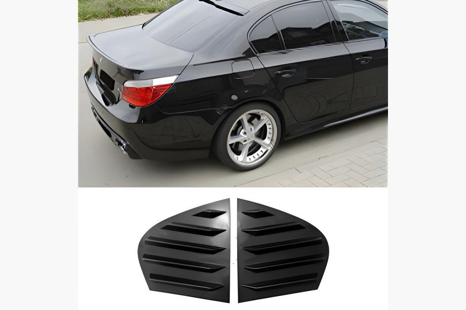 BMW 5-serien E60/E61 2003–2010 Lister för bakrutor DPT (svart högglans, 2 st) Image