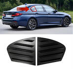 BMW 5-serien G30/G31 2017–2023 Lister för bakrutor DPT (svart högglans, 2 st) foto 1
