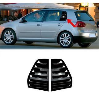 Lister för bakrutor DPT (svart högglans, 2 st) Volkswagen Golf 5 2003–2009