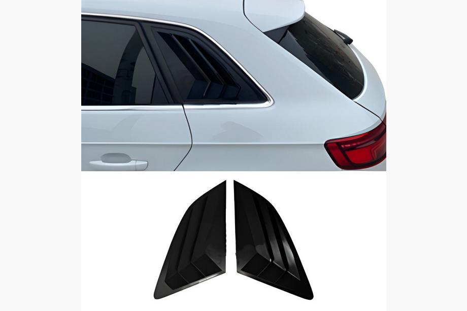 Audi A3 2012–2020 Bakrutetäckningar DPT V-2 (svart högblank, 2 st) Image