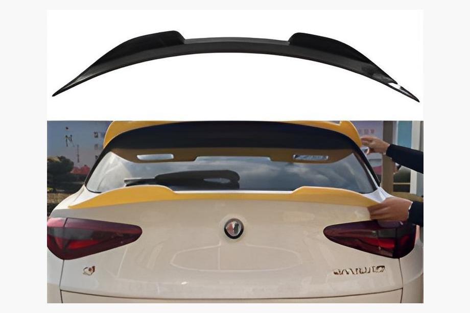 Alfa Romeo Stelvio 2016– Spoiler DPT V-1 (svart högglans) Image