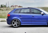 Audi A3 2003–2012 Spoiler DPT V-2 (2003-2008, högblank svart) foto 6