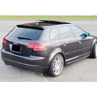 Spoiler DPT V-4 (högblank svart) Audi A3 2003–2012 foto 4