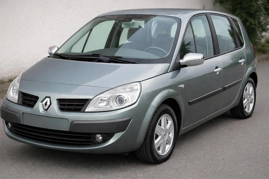 Renault Scenic/Grand 2003–2009 Kromade spegelkåpor (2 st, plast) Image