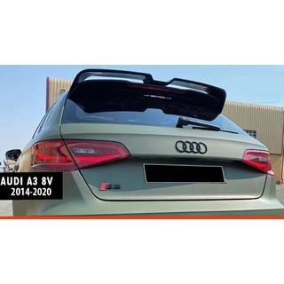 Spoiler DPT V-3 (halvkombi, 5 dörrar, svart högglans) Audi A3 2012–2020