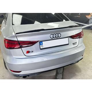 Spoiler DPT V-5 (svart högblank) Audi A3 2012–2020 foto 1