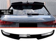 Audi A3 2020– DPT V-1 spoiler (HB, blanksvart) foto 1