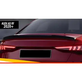 DPT V-2 spoiler (Sedan, svart högglans)