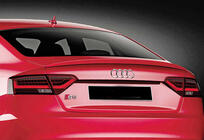 Audi A5 2007–2015 Spoiler DPT V-2 (för Sedan, blank svart) foto 4