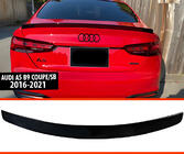 Audi A5 2016–2025 DPT V-2 spoiler (2016-2021, Coupe/Sedan, svart högglans) foto 1