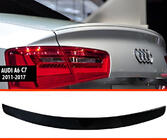 Audi A6 C7 2011–2017 DPT V1 spoiler (Sedan, blanksvart) foto 1
