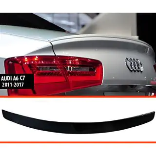 DPT V1 spoiler (Sedan, blanksvart)