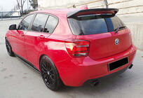 BMW 1-serien F20/F21 2011–2019 DPT V1 spoiler (för F20/F21, blanksvart) foto 2