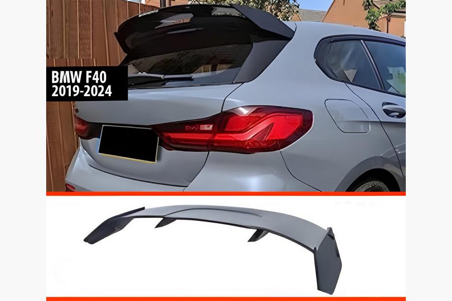 BMW 1-serien F40 2019–2024 DPT spoiler (svart högglans) Image