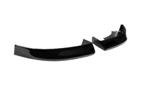 BMW 3-serie E46 1998–2006 Frontspoilerläpp Flap DPT (blank svart) foto 5