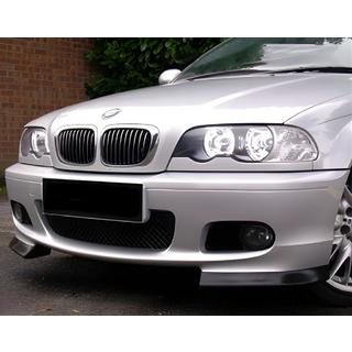 Frontspoilerläpp Flap DPT (blank svart) BMW 3-serie E46 1998–2006 foto 1