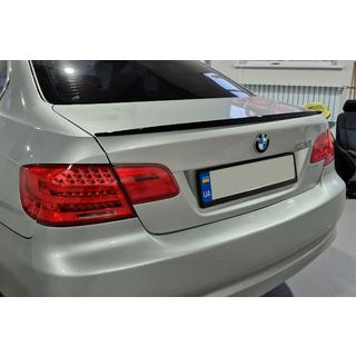 M3-Style spoiler (för E92, blank svart) foto 1