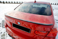 BMW 3-serien F30/F31 2012–2019 MXD-Style spoiler (för F30/F80, blank svart) foto 1