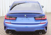 BMW 3-serien G20/G21 2018– MP-Style bakspoiler (för G20/G80, blanksvart) foto 2