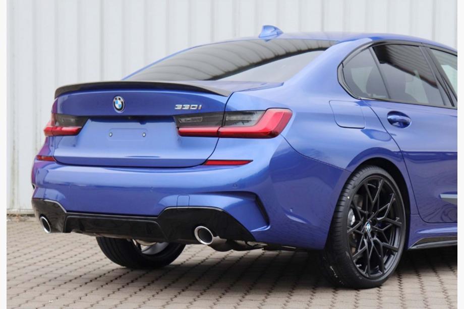 BMW 3-serien G20/G21 2018– MP-Style bakspoiler (för G20/G80, blanksvart) Image