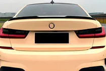 BMW 3-serien G20/G21 2018– M3-stil spoiler (för G20/G80, svart högglans) foto 1
