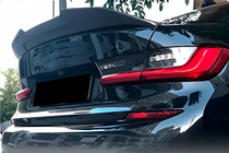 BMW 3-serien G20/G21 2018– PSM-Style bakspoiler (för G20/G80, blank svart) foto 8