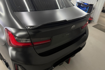 BMW 3-serien G20/G21 2018– PSM-Style bakspoiler (för G20/G80, blank svart) foto 6
