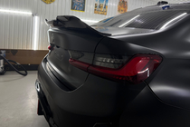 BMW 3-serien G20/G21 2018– PSM-Style bakspoiler (för G20/G80, blank svart) foto 3