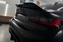 BMW 3-serien G20/G21 2018– PSM-Style bakspoiler (för G20/G80, blank svart) foto 7