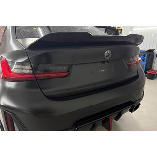 PSM-Style bakspoiler (för G20/G80, blank svart) BMW 3-serien G20/G21 2018– foto 1