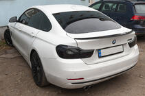 BMW 4-serie F32/F33/F36 2012–2020 PSM-style spoiler (för F32, blanksvart) foto 1