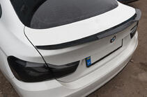 BMW 4-serie F32/F33/F36 2012–2020 PSM-style spoiler (för F32, blanksvart) foto 6