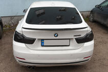 BMW 4-serie F32/F33/F36 2012–2020 PSM-style spoiler (för F32, blanksvart) foto 10