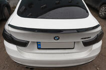 BMW 4-serie F32/F33/F36 2012–2020 PSM-style spoiler (för F32, blanksvart) foto 5