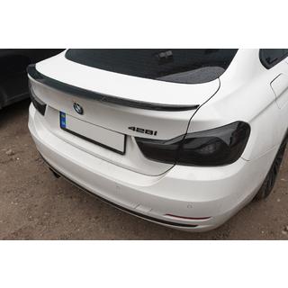 PSM-style spoiler (för F32, blanksvart) BMW 4-serie F32/F33/F36 2012–2020 foto 2