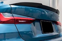 BMW 4-serien G22/23/26 2020– M4-Style spoiler (för G22, blank svart) foto 1